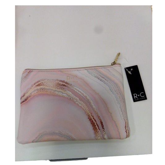 Makeup Bag:Pink/gold, Accessory