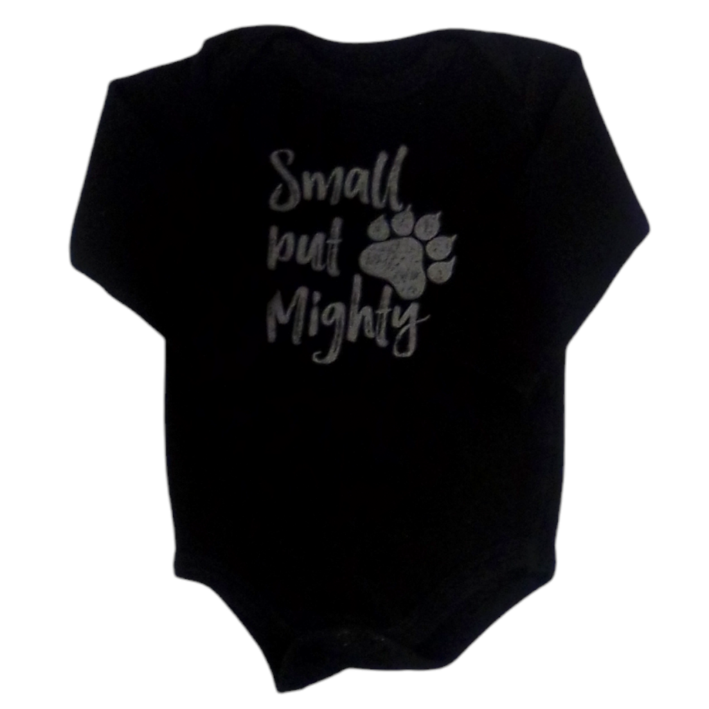 Long Sleeve Onesie (Black), Boy, Size: 3/6m