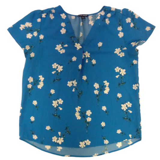 Shirt (Blue/Flowers), Womens, Size: S