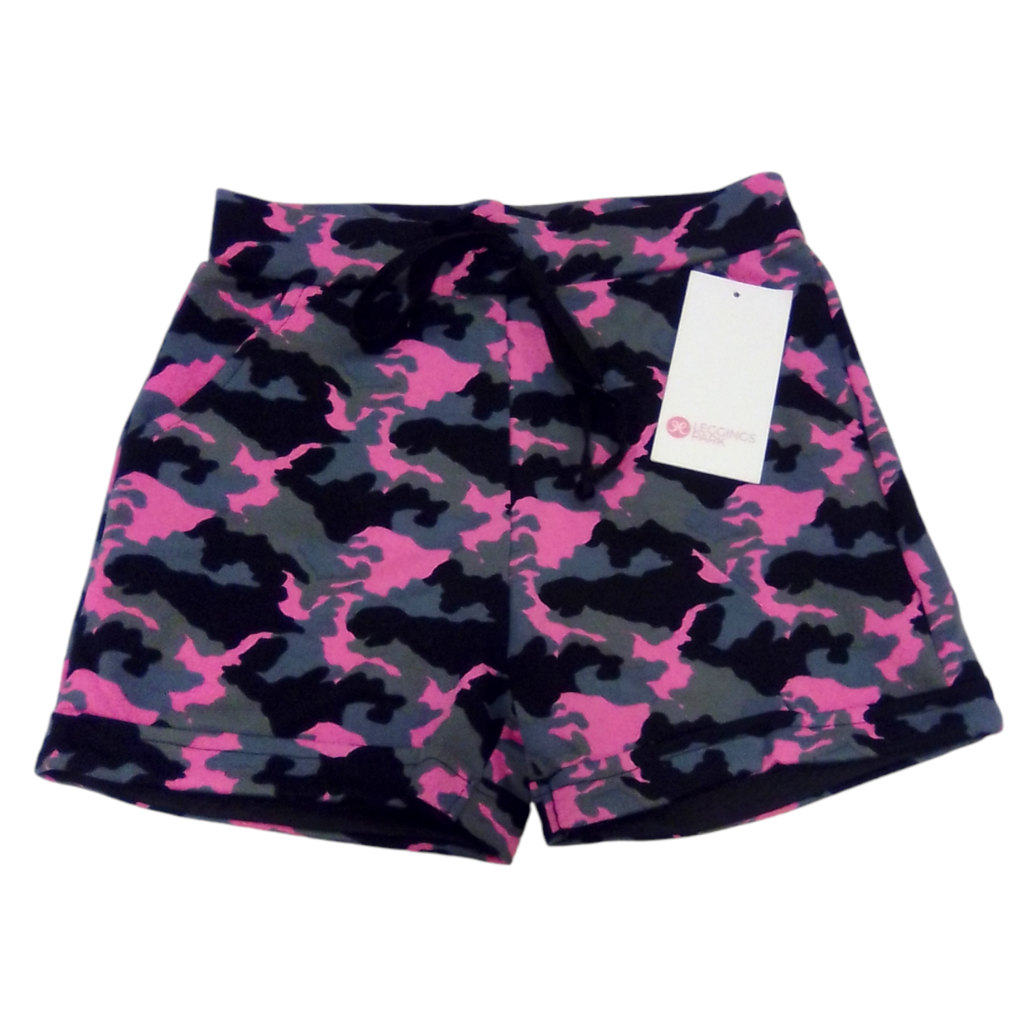 Shorts:Camo Pink, Womens, Size: S/m