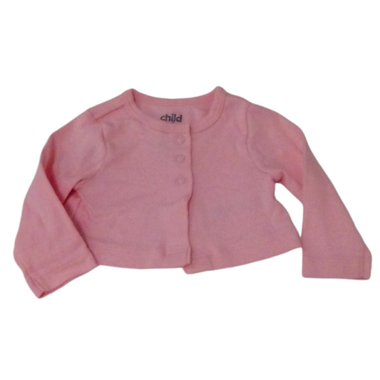 Cartigan:pink, Girl, Size: 0/3M