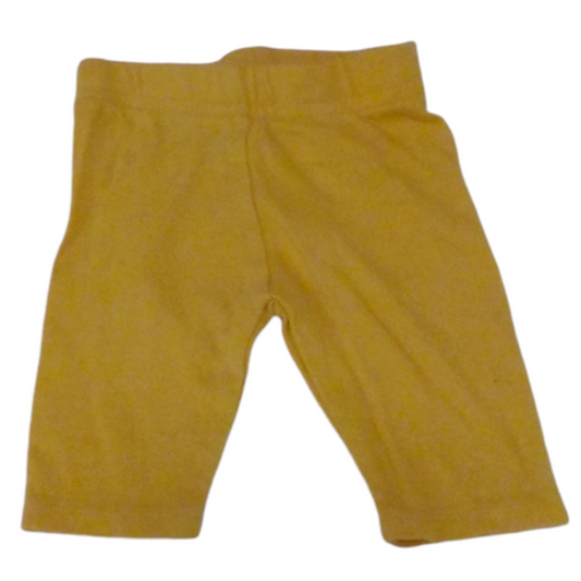 Pants: Yellow, Girl, Size: NB