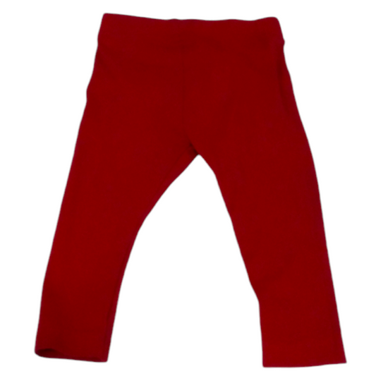 Pants: Red, Girl, Size: 6/9m