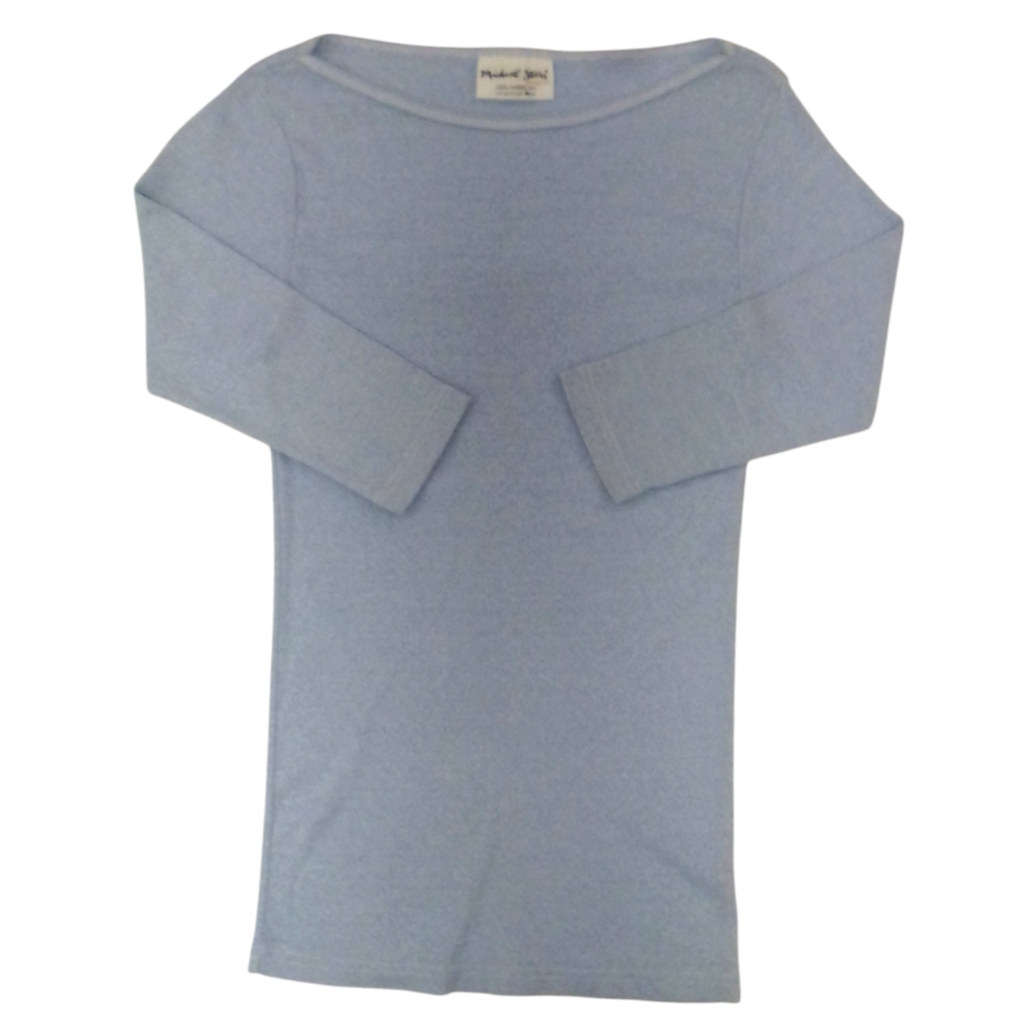 Long Sleeve Shirt (Blue), Womens, Size: OS
