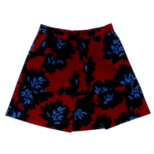 Skirt (Red/Flowers), Womens, Size: Xs