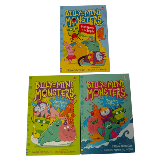 3pk Billy And The Mini Monster, Book