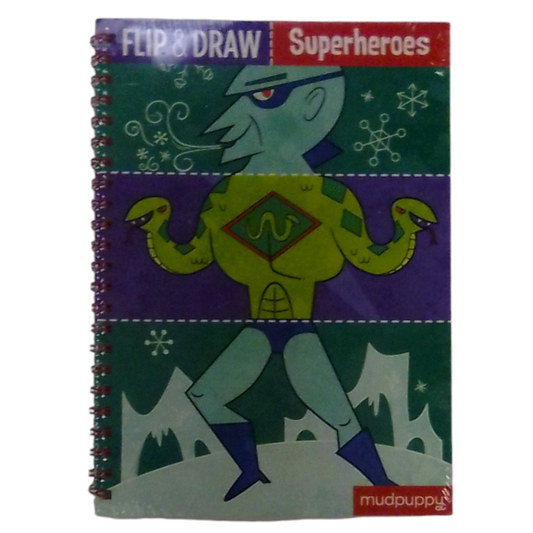 Flip & Draw Superheroes, Book