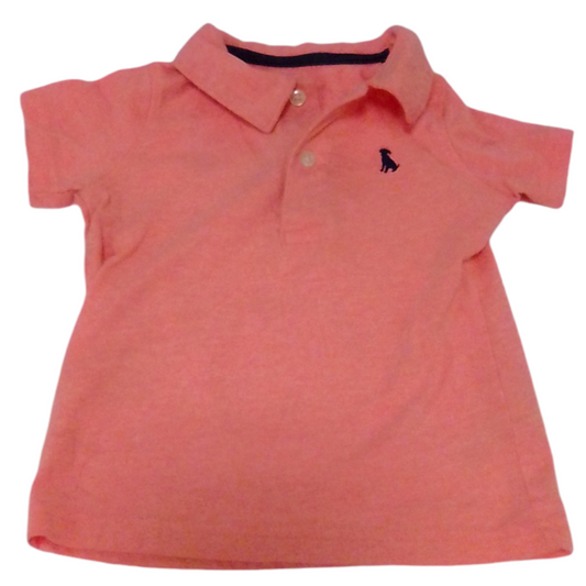 Shirt: Orange, Boy, Size: 18m