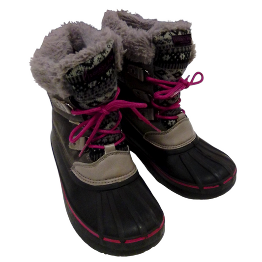 Shoes: Snow Boots, Girl, Size: 3y