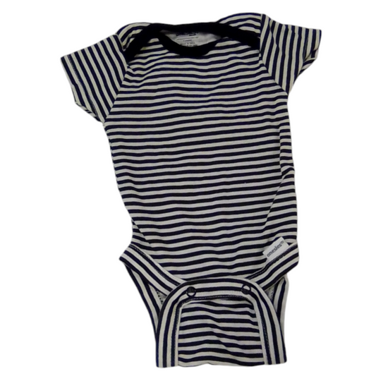 Onesie: Stripes, Boy, Size: NB