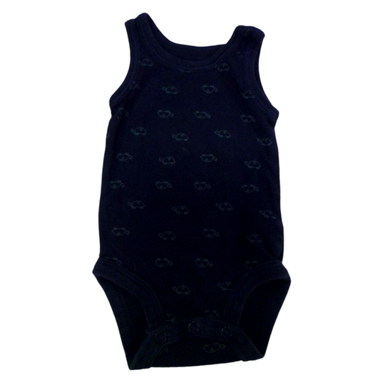 Tank Onesie: Blue/turtles, Boy, Size: NB