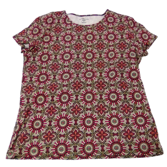 Shirt: Pattern, Womens, Size: S