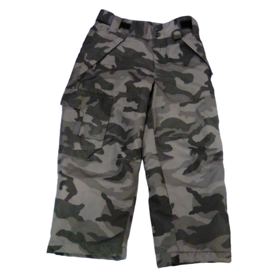 Pants: Snow Camo, Boy, Size: 4/5
