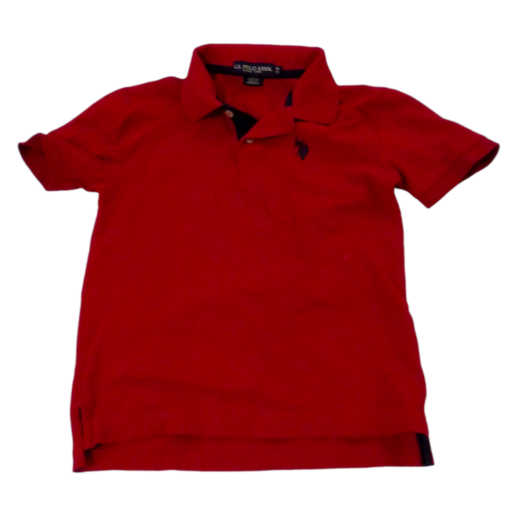 Shirt: Red, Boy, Size: 8