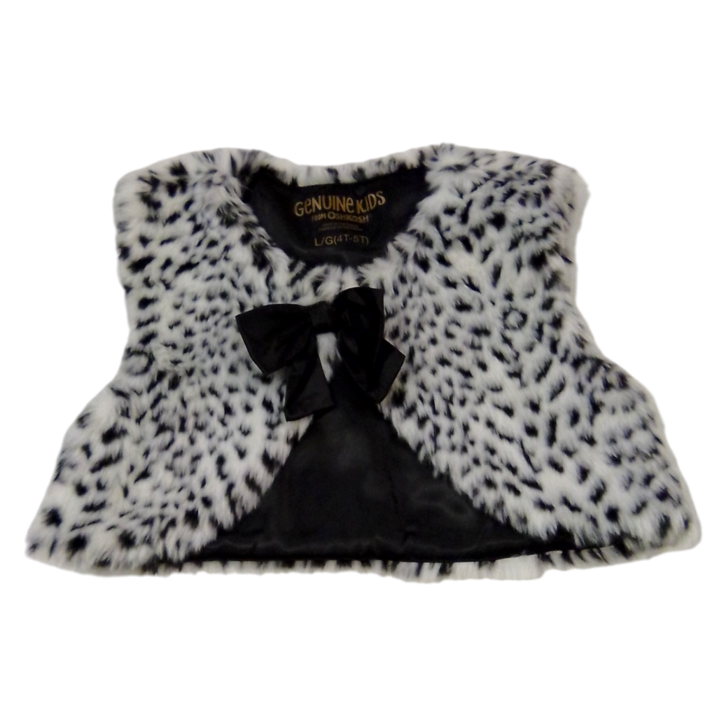 Vest: Dots, Girl, Size: 4/5