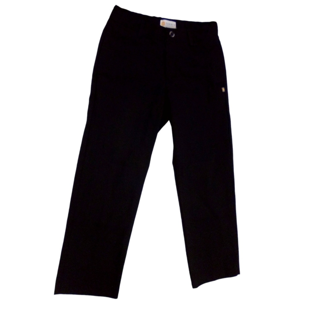 Pants: Black, Boy, Size: 8