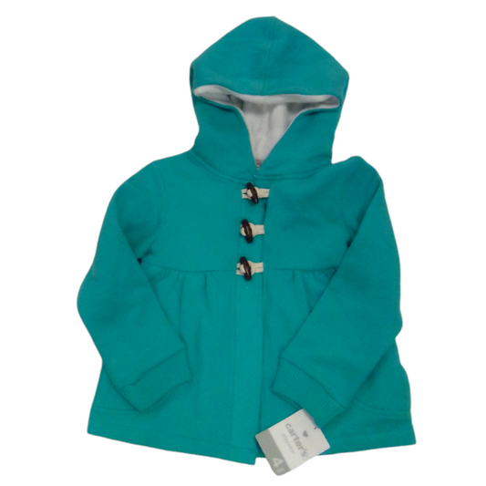 Jacket: NWT Teal Fleece, Girl, Size: 4