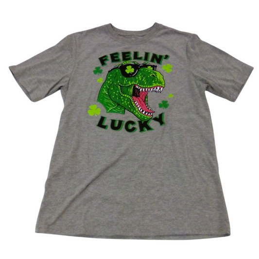 Shirt (Dinosaur/Lucky), Boy, Size: 18