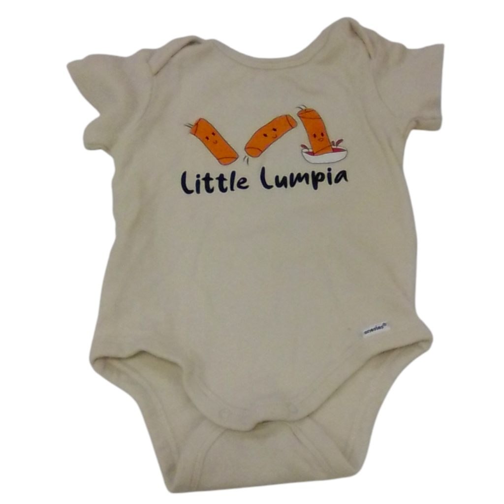 Onesie: Little Lumpia, Boy, Size: 3/6m