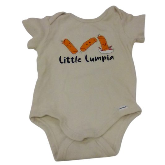 Onesie: Little Lumpia, Boy, Size: 3/6m
