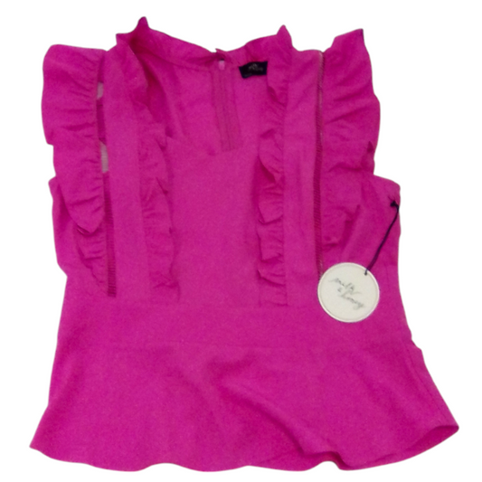Shirt: Pink, Womens, Size: M
