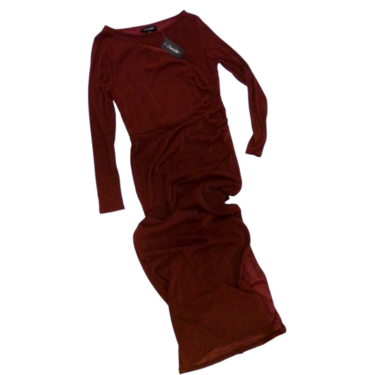 Dress: Brown, Womens, Size: S