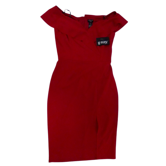 Dress: Red, Womens, Size: M