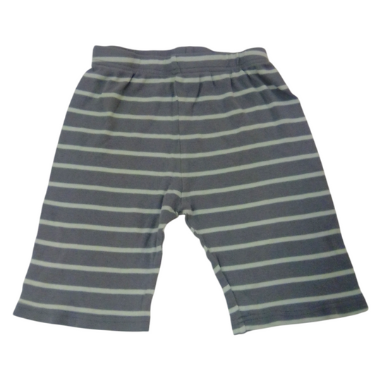 Shorts: Grey Stripes, Boy, Size: 7