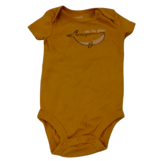 Onesie: Sea Me Grow, Boy, Size: 6m