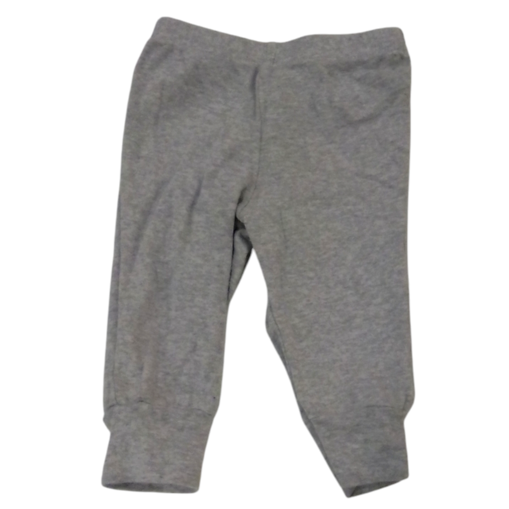 Pants: Grey, Girl, Size: 3/6m