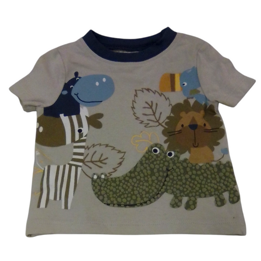 Shirt: Animals, Boy, Size: 6/9m