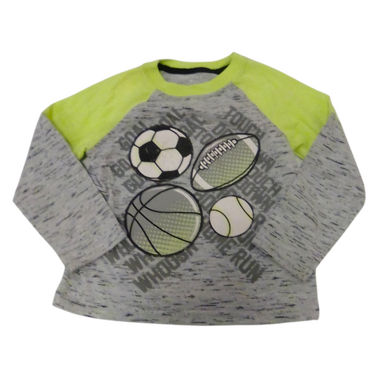 Long Sleeve Shirt: Sports, Boy, Size: 3t
