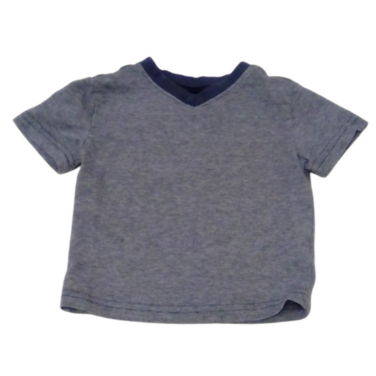 Shirt: Blue Stripes, Boy, Size: 12m