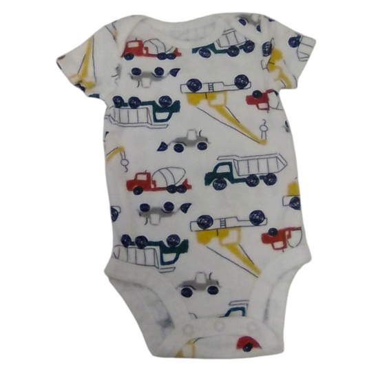 Onsie: Trucks, Boy, Size: 0/3m