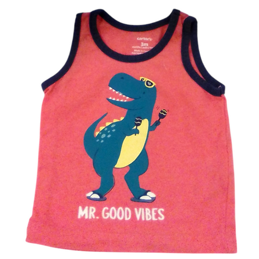 Tank: Mr. Good Vibes, Boy, Size: 3m