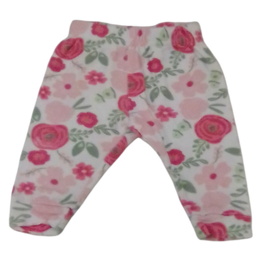 Pants: Flowers, Girl, Size: 3/6m
