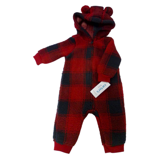 Snow Sleeper: Red, Boy, Size: 6m