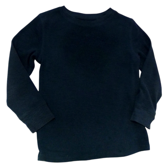 Long Sleeve Shirt: BL, Boy, Size: 5