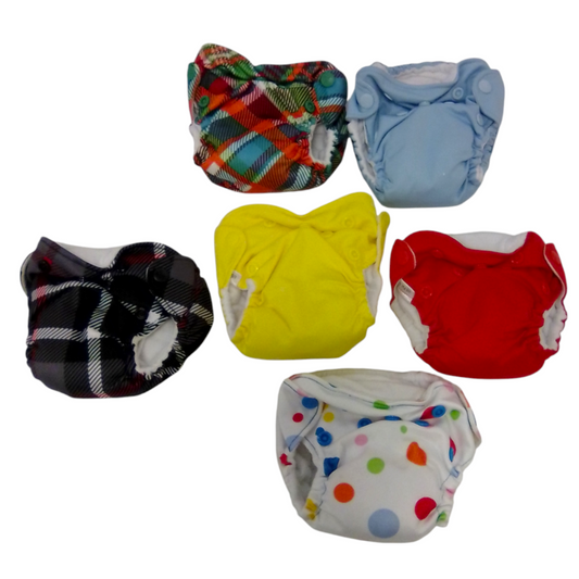 6pc Assorted Colors, Gear, Size: P/NB