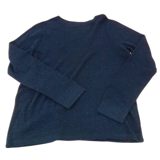 Long Sleeve Shirt: Blue, Boy, Size: 16/18