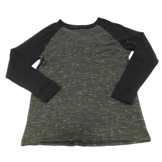 Long Sleeve Shirt: Blue, Boy, Size: 16