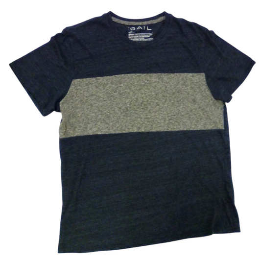 Shirt: Blue/Gray, Boy, Size: 16/18