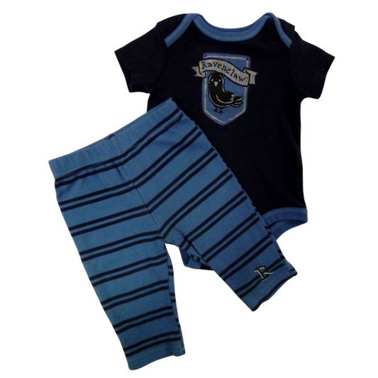 Ravenclaw Onesie 2pc Set, Boy, Size: 3m