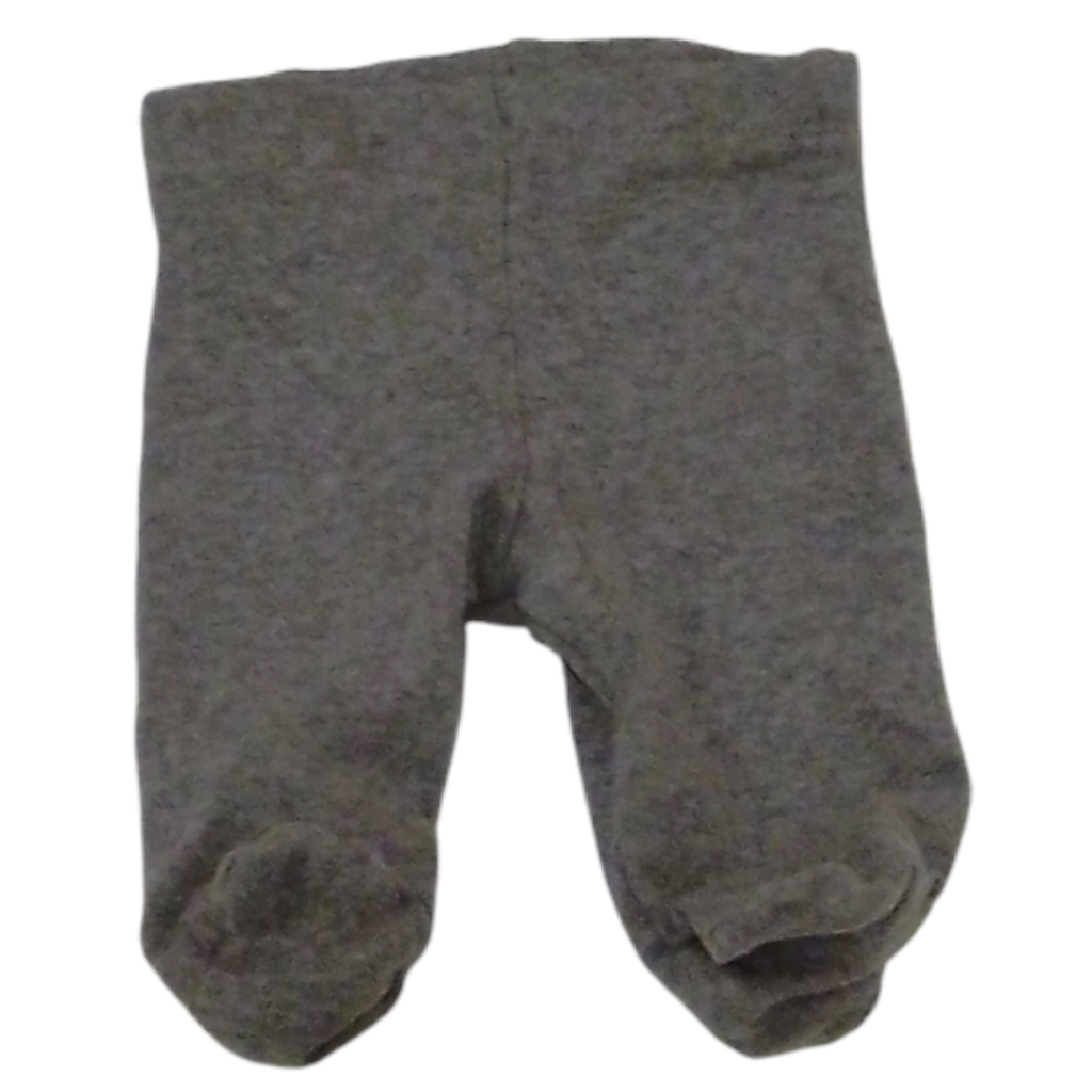 Pants: Grey, Girl, Size: NB