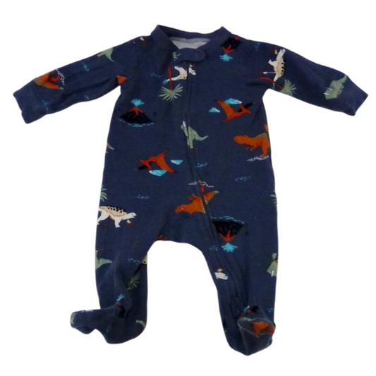Sleeper: Blue/Dinosaurs, Boy, Size: 3m