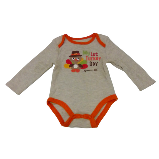 Long Sleeve Onesie:1st TG, Kids, Size: 6m