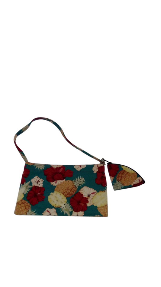 Purse:pineapple/flowers, Accessor