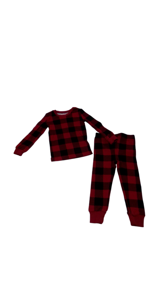 2pc Sleeper Red/Black, Kids, Size: 2T