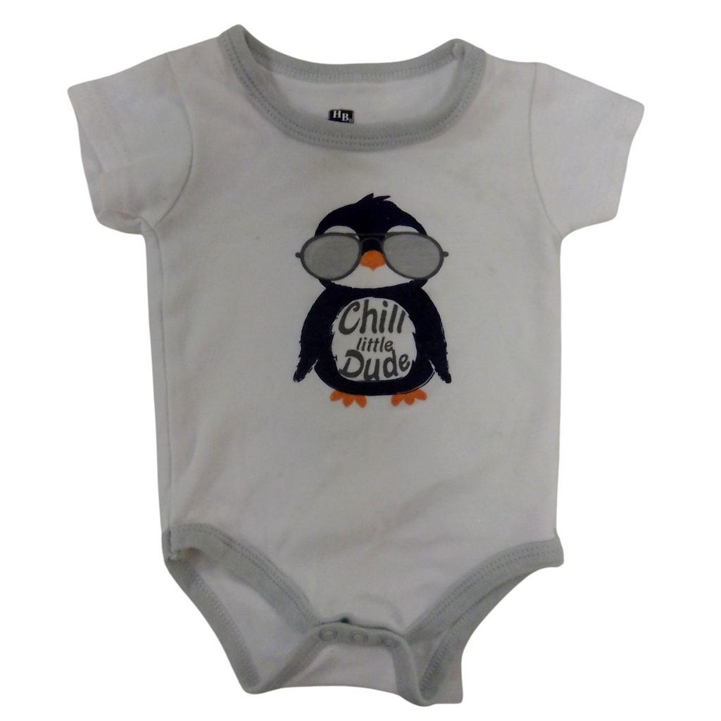 Onesie: Chill Little Dude, Boy, Size: 3/6m