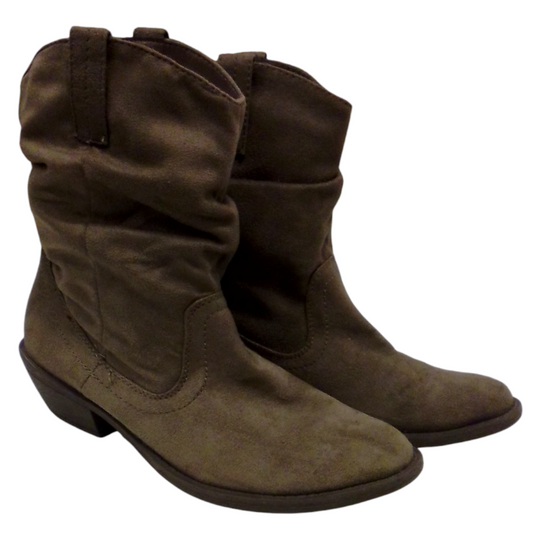 Shoes:brown Boots, Womens, Size: 8.5